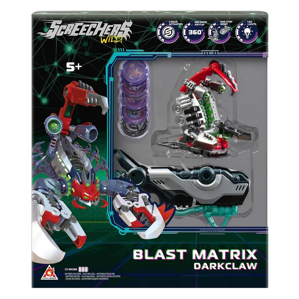 Ігровий набір Screechers Wild! S5 L2 – Дарккло Дніпро - фото 10