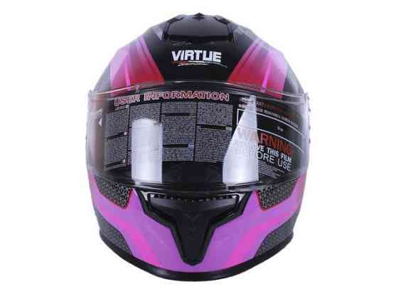 Мотошлем интеграл MD-813 (черно-сиреневый матовый, size M) Мукачево
