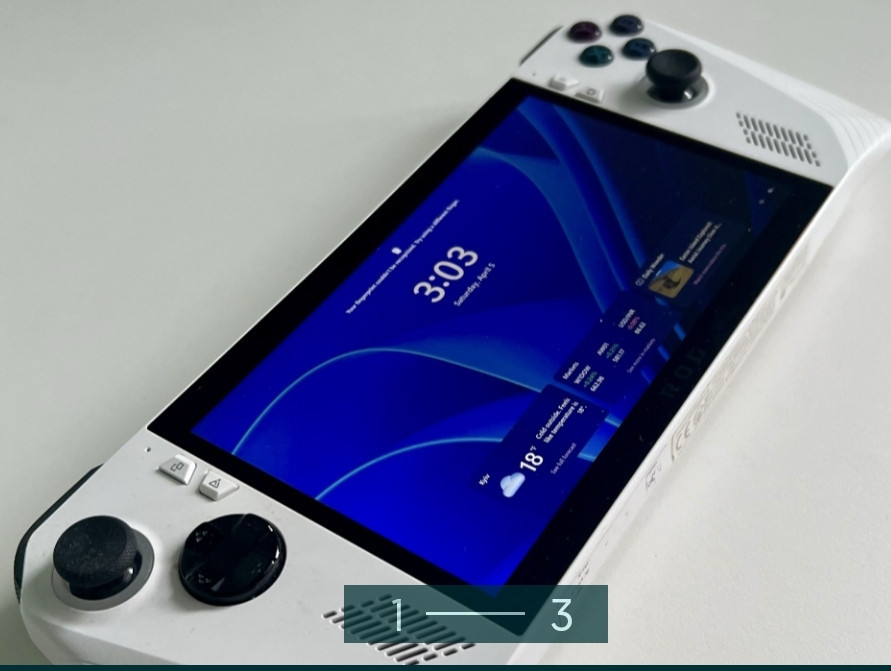 Приставка ASUS ROG Ally Z1 Extreme 16/512Gb. Киев - изображение 3