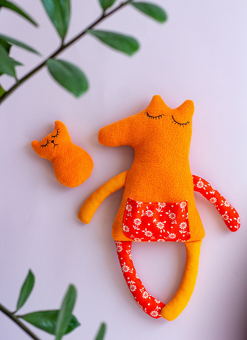 М’яка іграшка сплюшка Лисичка Київ - фото 6