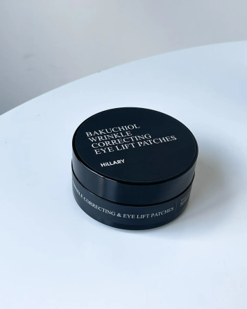 Разглаживающие патчи с биоретинолом Bacuchiol Wrinkle Correcting & Eye Lift Patches Hillary 60 шт 90 г Киев