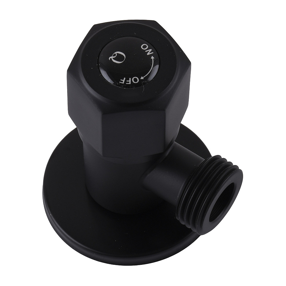 Кран кульовий кутовий Professional 1/2″X1/2″ NV-QP888 BLACK Луцк - изображение 4