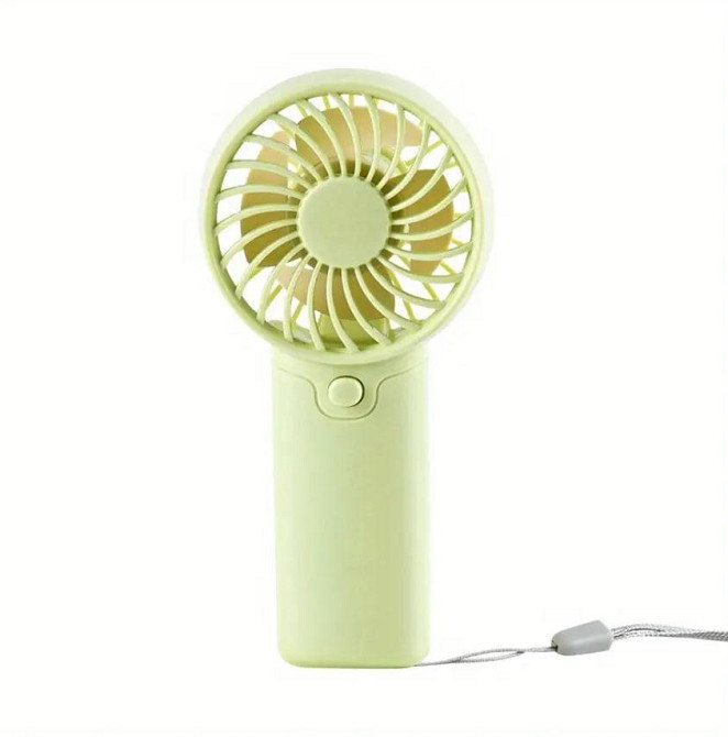Портативный мини-вентилятор карманного размера на батарейках Ручной вентилятор для лета, путешествий Киев - изображение 2