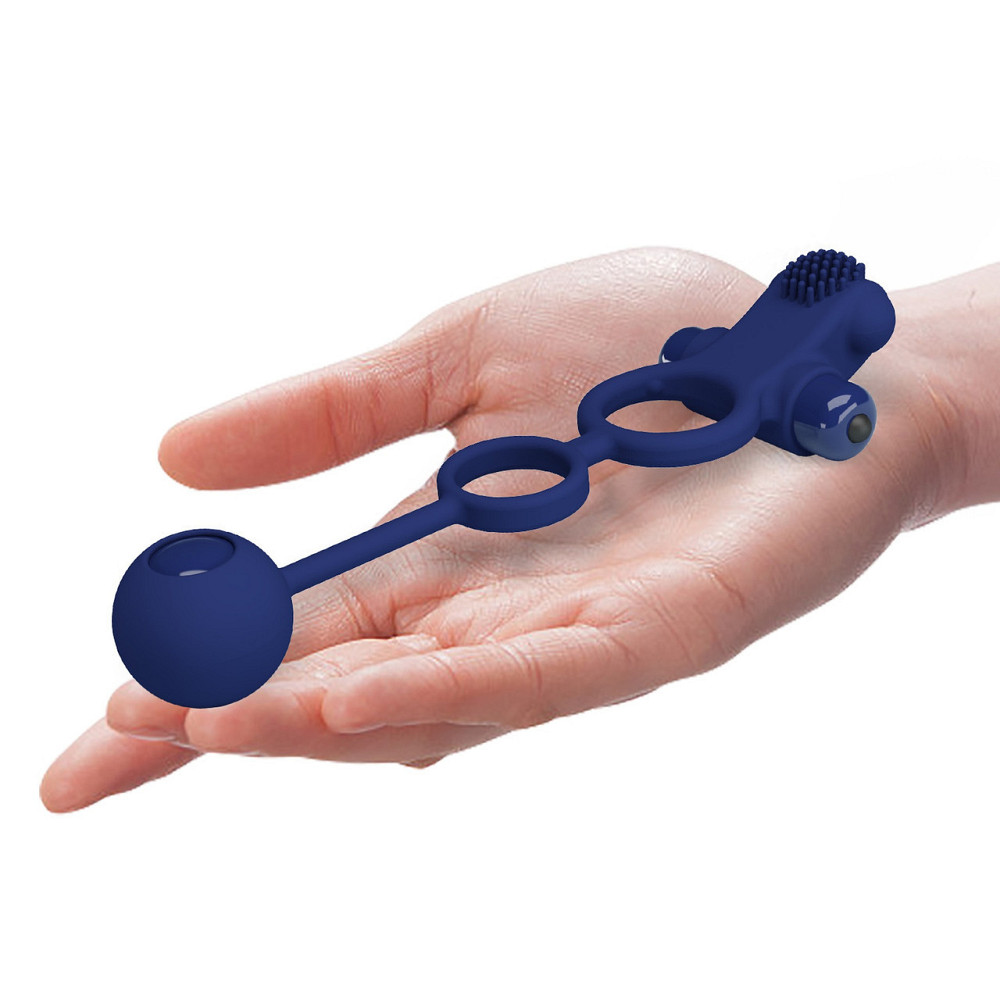 Ерекційне кільце PRETTY LOVE Powerful ring, 10 vibration functions Sex Aura Київ - фото 6