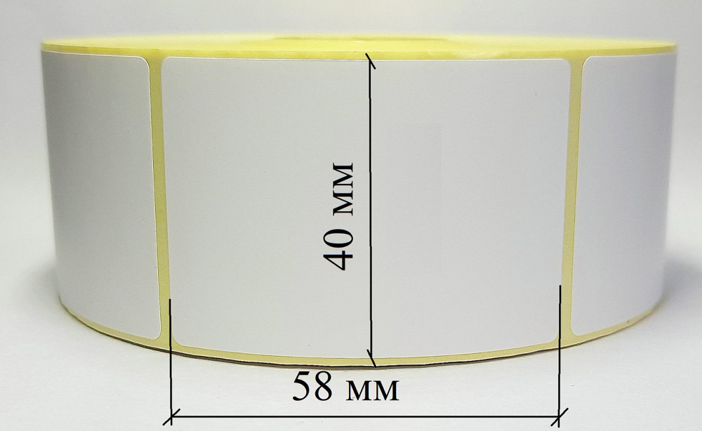 Термоэтикетка ECO 40мм х 58мм /500 шт Павлоград - изображение 7