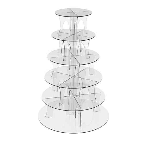 Подставка EKOSTAR под торты и для кенди бара на 6 ярусов Киев