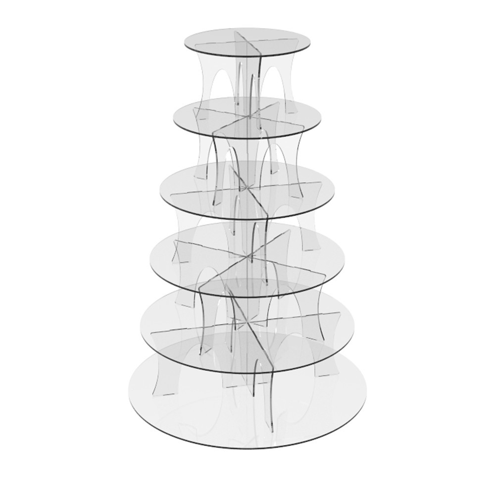 Подставка EKOSTAR под торты и для кенди бара на 6 ярусов Киев - изображение 1