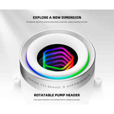 Система жидкостного охлаждения ID-Cooling FX360 INF White (FX360 INF WHITE) Винница