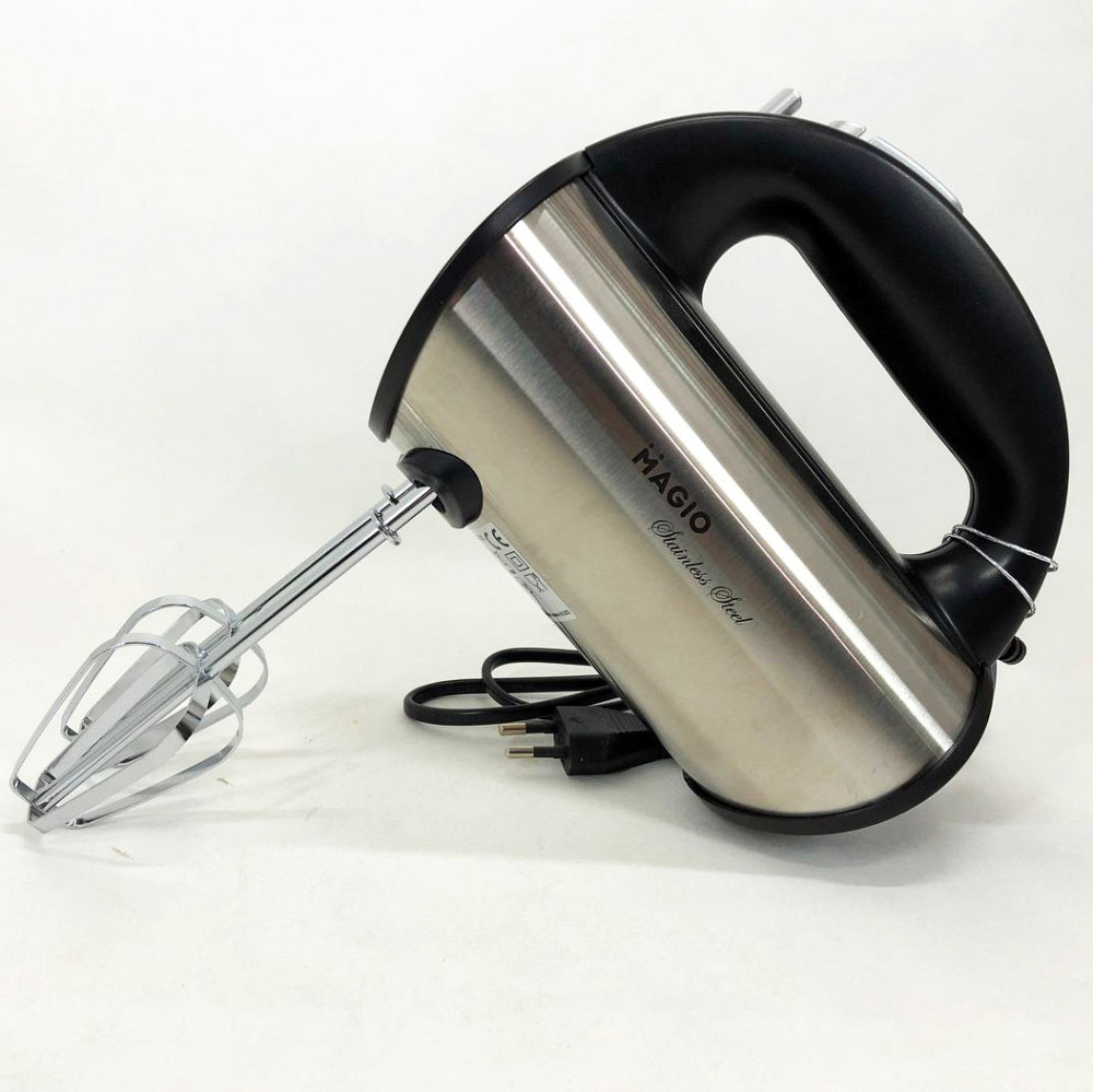 Миксер для теста на пироги MAGIO, Миксер с скоростями и насадками для замешивания смесей OW-52 Киев - изображение 9