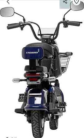 НОВИНКА 2026! Електровелосипед Crosser CR2 (800ВТ 60В 24Ан) - Синій Харків