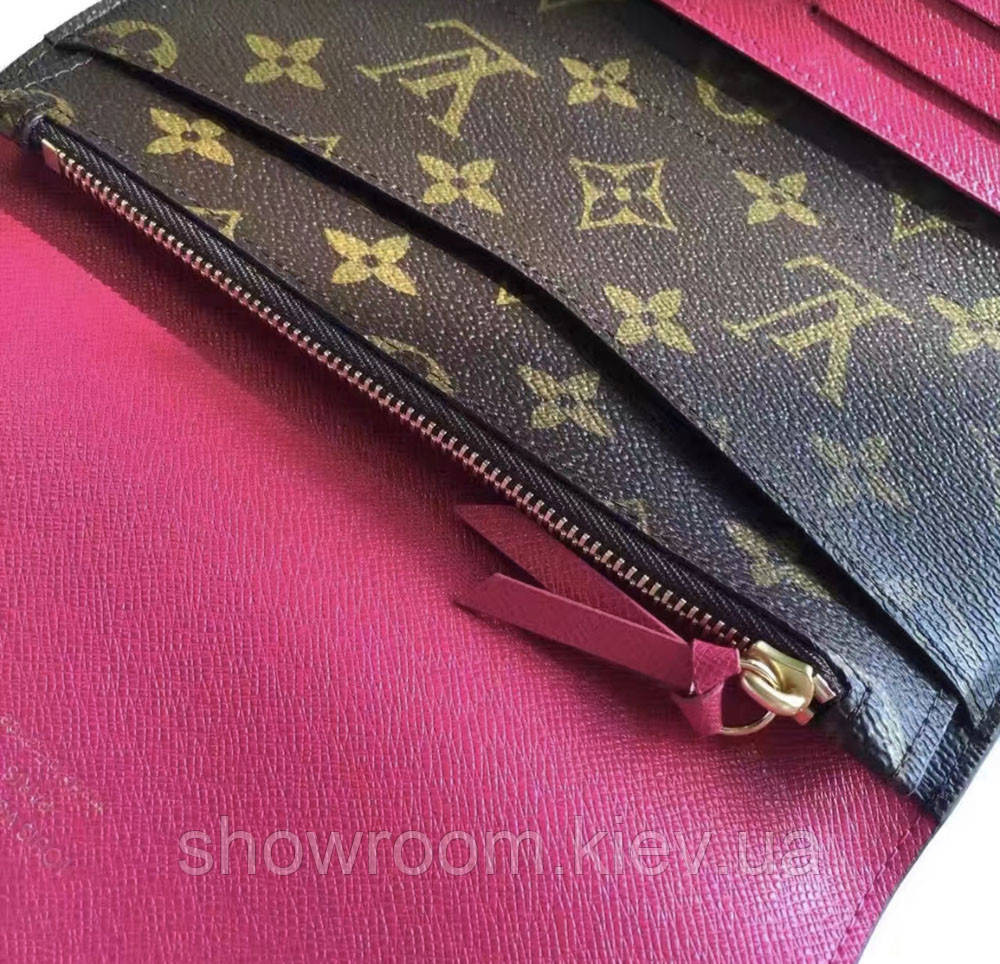 Женский вместительный кошелек LV (60708) Lux Киев - изображение 7