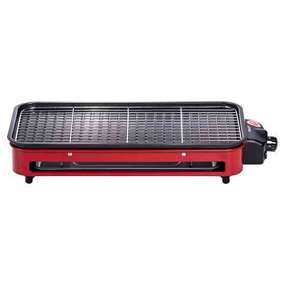 Електричний гриль настільний червоний 1500 Вт Sokany SK-6112R Коломия