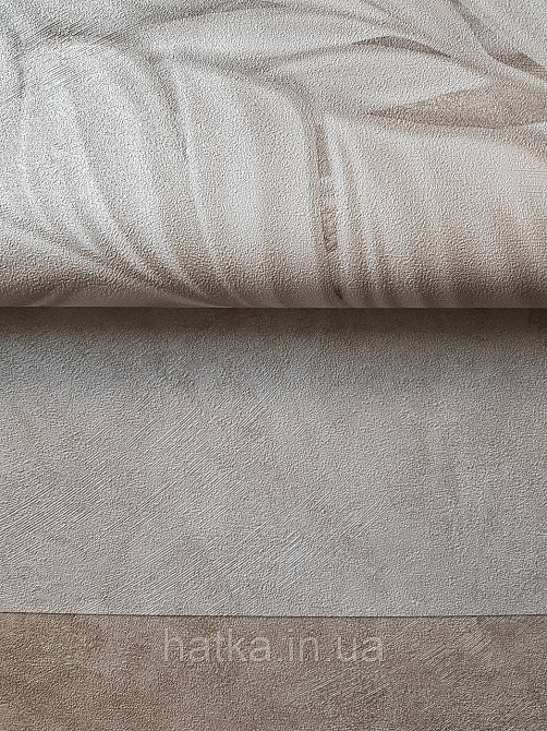 Шпалери метрові вінілові на флізеліні Sintra Vila листя гілки бежеві на коричневому 533413 Київ - фото 3