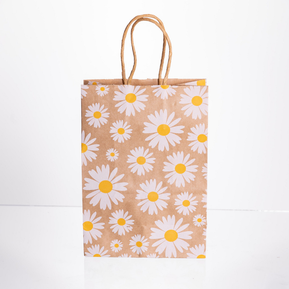 Набор подарочных крафтовых пакетов из бумаги 12 (шт) красивые пакеты для подарков 15×8×21 (см) HP-10359-6W Киев - изображение 1