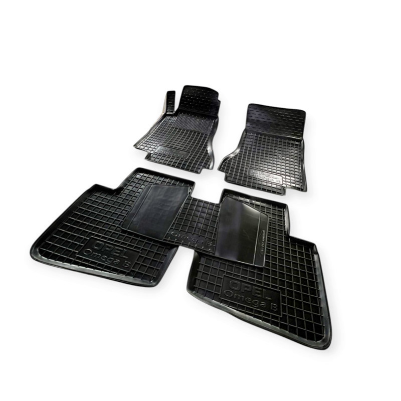 Килимки Опель omega a 1986-1993, b 1994-2003 борт 2,5см, з перемичкою салону Мукачево - фото 1
