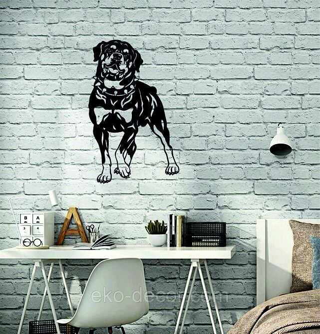 Декоративне настінне Панно «Ротвелер», Декор на стіну Київ - фото 7