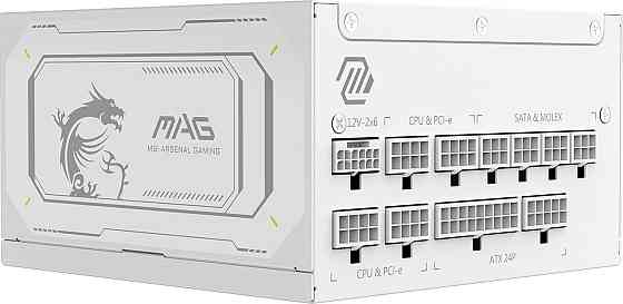 Блок живлення MSI MAG A1000GL PCIE5 White 1000W ( 12430 ) Харків