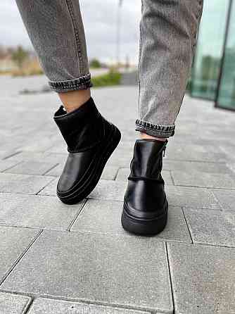 Marko Угги жіночі DE MARKO чорні натуральна шкіра зима 38р.39р. (4850) Коломия