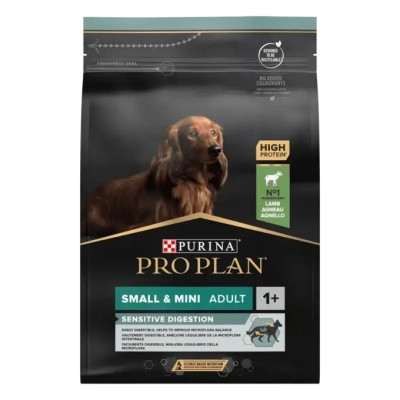 Сухий корм для собак Purina Pro Plan Small&amp;Mini Sensitive Digestion зі смаком ягняти 3 кг (7613036611268) Вінниця - фото 1