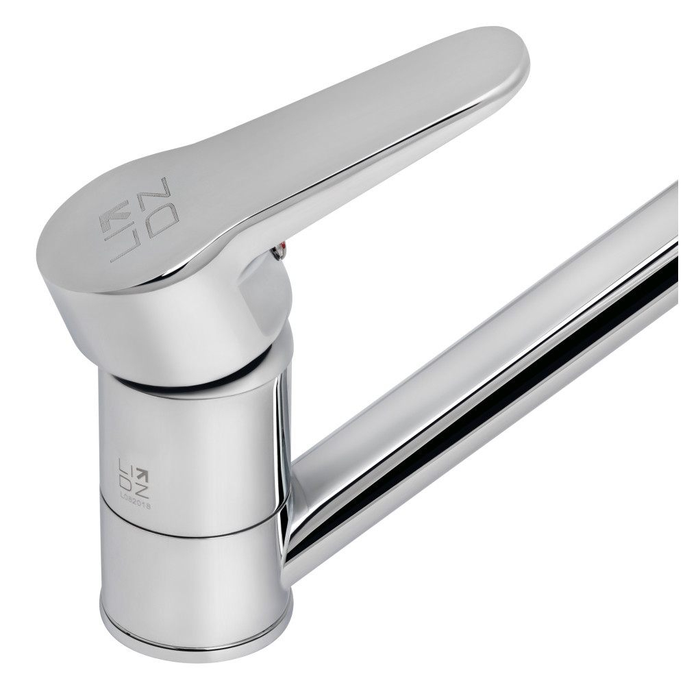 Смеситель для кухни Lidz Nicole 002 (k35) LDNIC002CRM21878 Chrome Киев - изображение 3