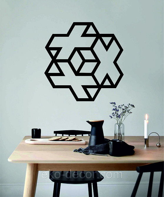 Декоративное настенное Панно «Плюсы» Декор на стену Киев - изображение 4