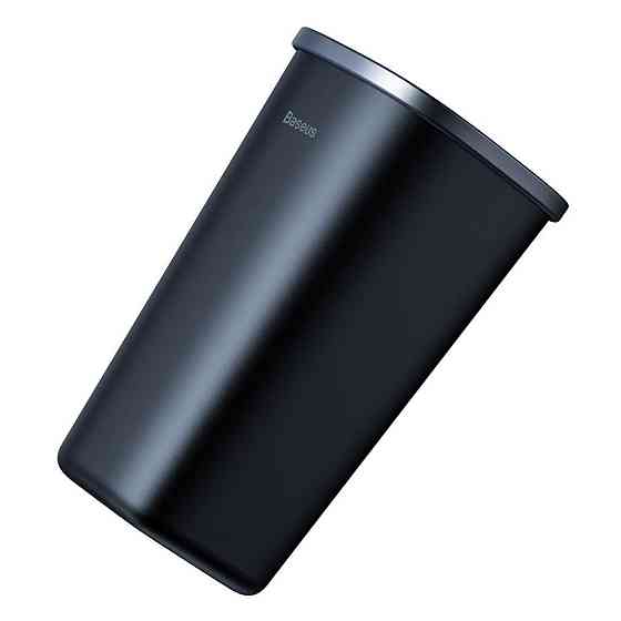 Автомобільний контейнер для сміття Baseus Dust-free Trash Can CRLJT-A01 (Чорний) Николаев