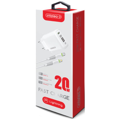 Зарядное устройство Intaleo TCGQPD120L (1283126510007) Винница - изображение 2