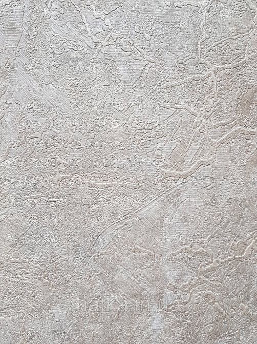 Шпалери вінілові на флізеліні гарячого тиснення DU&KA 1.06х10 вензель основа під штукатурку сірі коричневі Київ - фото 1