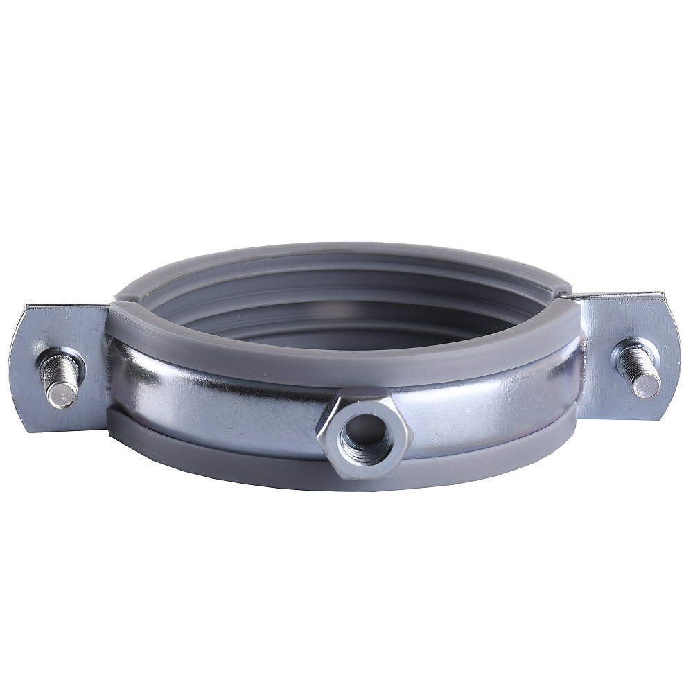 Хомут в зборi CR  2″ (59-65мм) з гвинтом-шурупом 8*100 та дюбелем в уп., сірий Тернопіль - фото 3