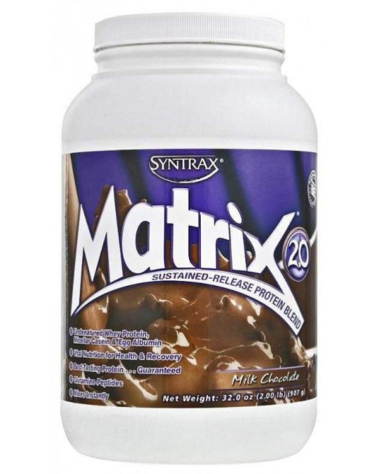 Протеин Syntrax Matrix 0.9 kg ( Milk Chocolate ) Луцк - изображение 1