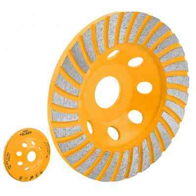 Чашка шліфувальна Tolsen алмазна 100x22.2мм Турбо (76680) Вінниця