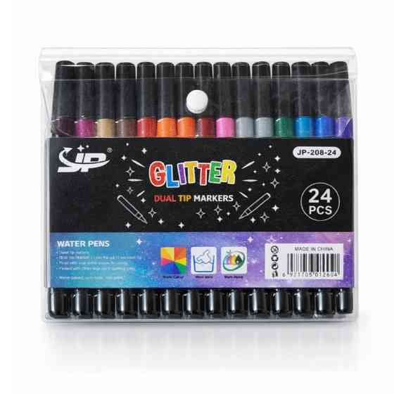 Глитер Маркеры 24шт Київ