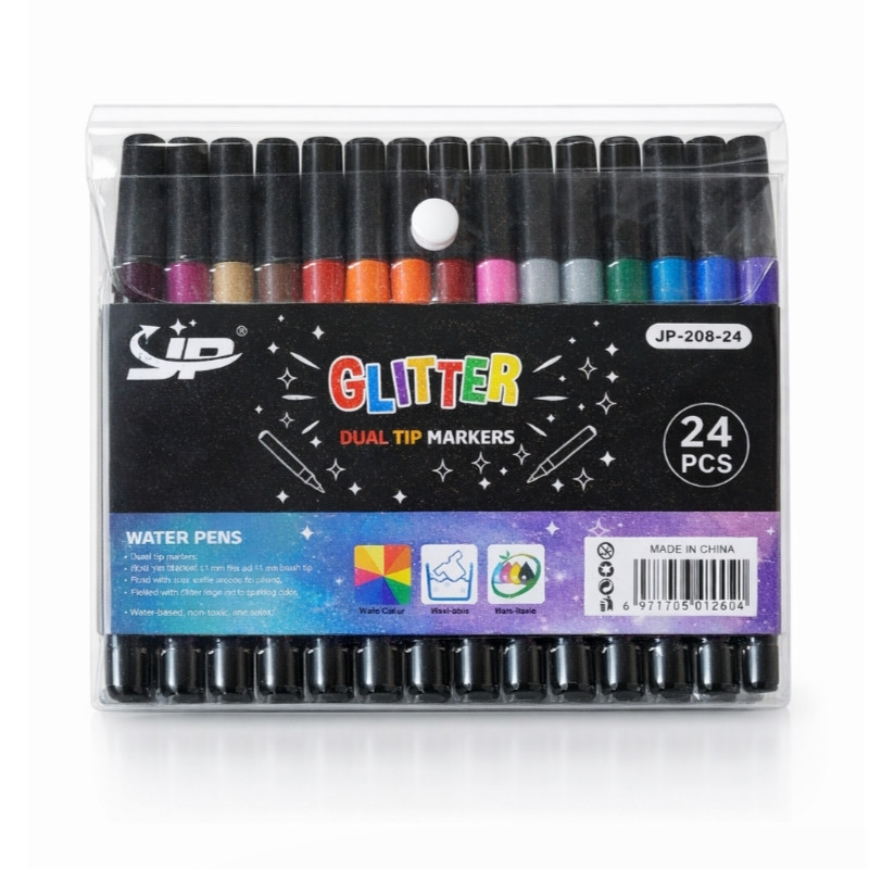 Глитер Маркеры 24шт Київ - фото 1