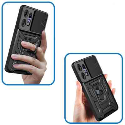 Чохол до мобільного телефона BeCover Military Motorola Edge 50 Pro Black (712161) Вінниця