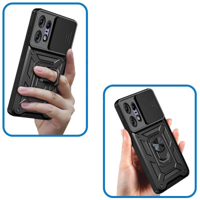 Чохол до мобільного телефона BeCover Military Motorola Edge 50 Pro Black (712161) Вінниця - фото 3