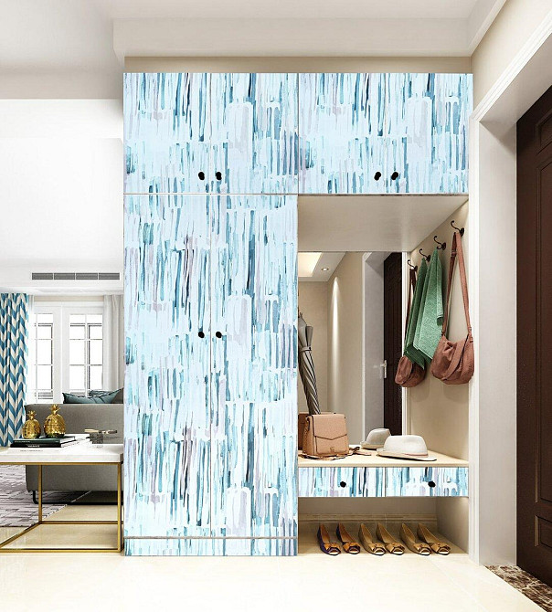 Самоклеюча плівка 0,45х10м х 0,07мм Акварель SW-00001237 Київ - фото 5