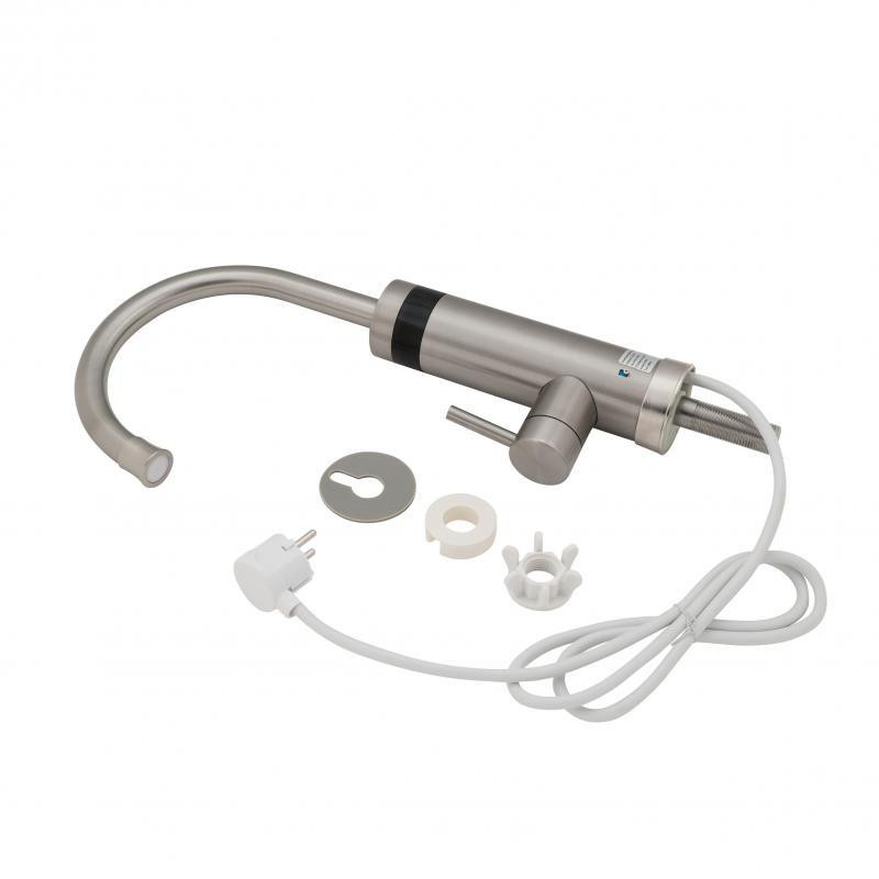 Проточный кран-водонагреватель кухонный для кухни Lidz Warm 060 LDWAR060NKS35881 Nickel Харьков - изображение 6