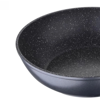 Сковорода MasterPro Home edition, Вок з кришкою, 28 см (BGMP-3289-BK) Вінниця - фото 6