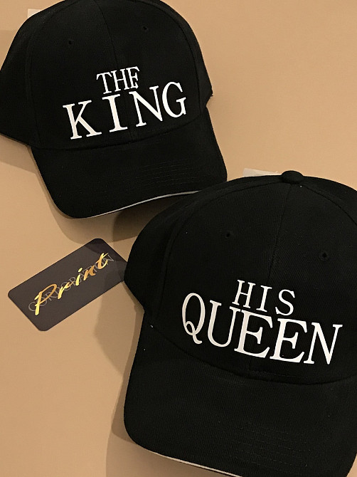 Парные кепки\бейсболки The King \ His Queen Черновцы - изображение 5
