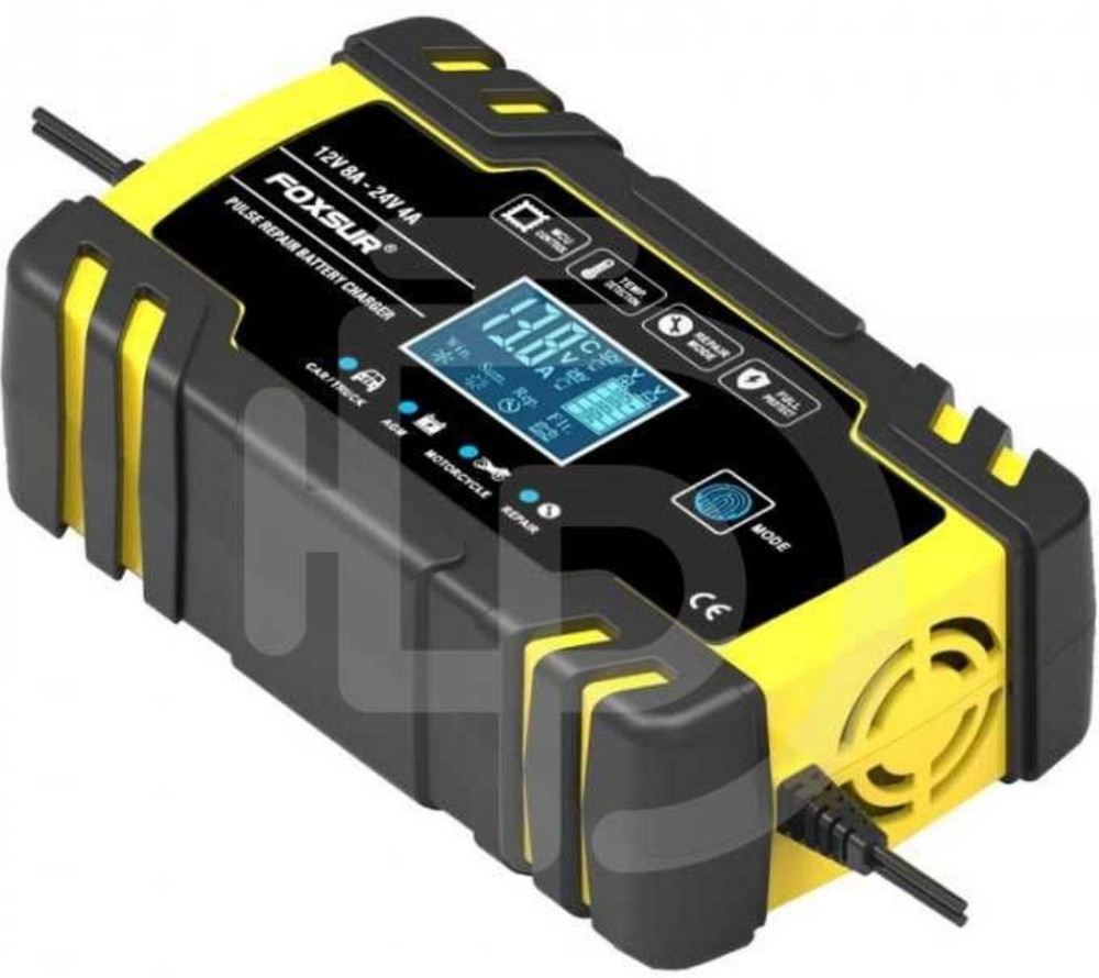 FOXSUR (12V 8A / 24V 4A) - імпульсне зарядне авто (опт, гурт, дроп) Киев - изображение 2