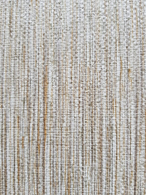 Обои виниловые на флизелине AdaWall Beta1.06х10 метровые под ткань структурные полоски кофе с молоком 1101-4 Киев - изображение 2