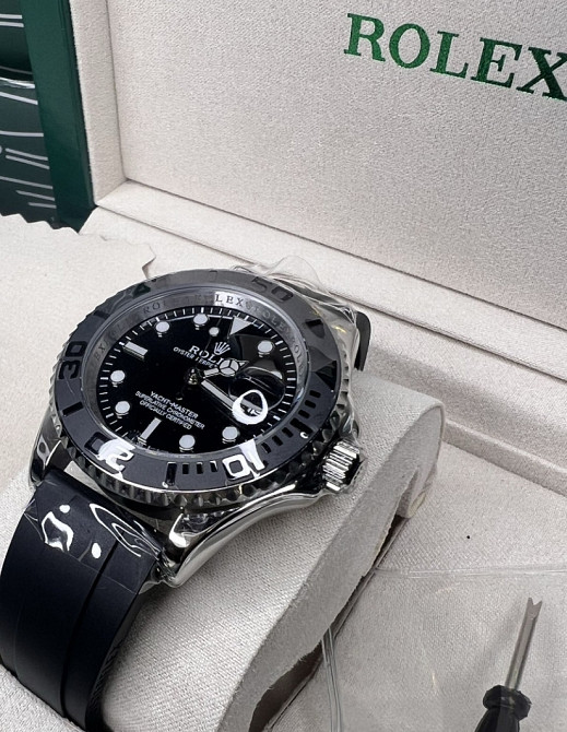 Часы механические yacht master 42мм Новые полный комплект Киев - изображение 6