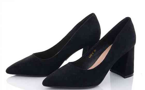 Meideli Туфлі жіночі MEIDELI L222-6 чорні (весна-осінь, еко-замша) (5469) 40 Коломыя