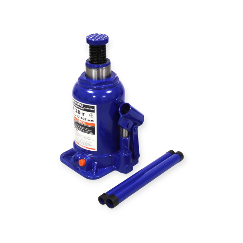 Домкрат гідравлічний 20 т, 217-407 мм (коробка) Мукачево - фото 2