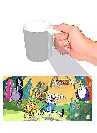 Чашка з принтом Adventure Time Харків