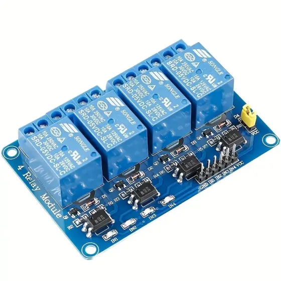 Релейний модуль на 4 канали для Arduino та інших систем Київ
