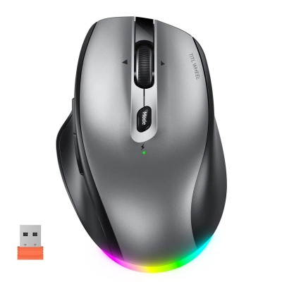 Мышка Meetion BTM007 Wireless/Bluetooth Gray (MT-BTM007-W) Винница - изображение 1