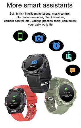 Cпортивные смарт часы 46 мм циферблат зеленый Киев