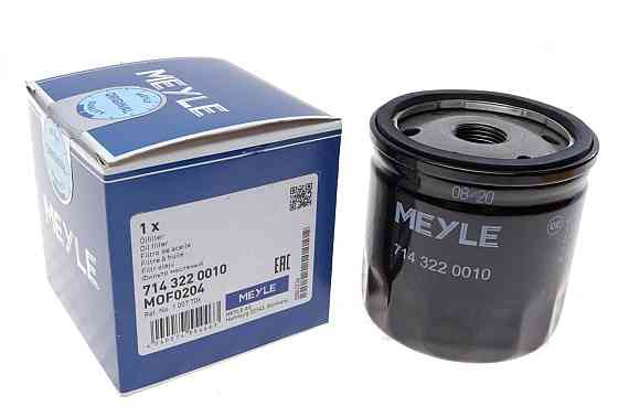 MEYLE 714 322 0010 — Надійний оливний фільтр для FORD, MAZDA та VOLVO | Максимальний захист двигуна та стабільна робота Ковель