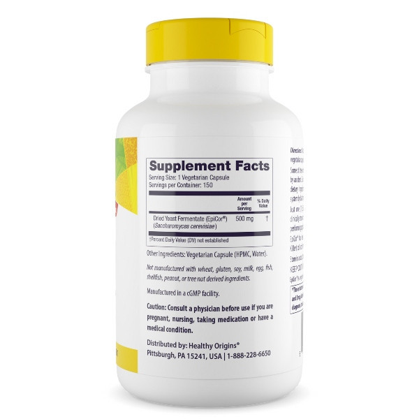 Эпикор для имунитета Healthy Origins EpiCor 500 мг 150 капсул Киев - изображение 2